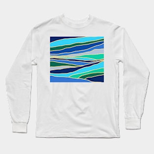 Golden Lines. Long Sleeve T-Shirt